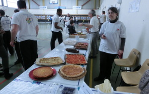 Un buffet bien garni qui a été apprécié (surtout les crêpes!) ! 